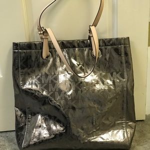 Michael Kors Mirror Metallic Tote